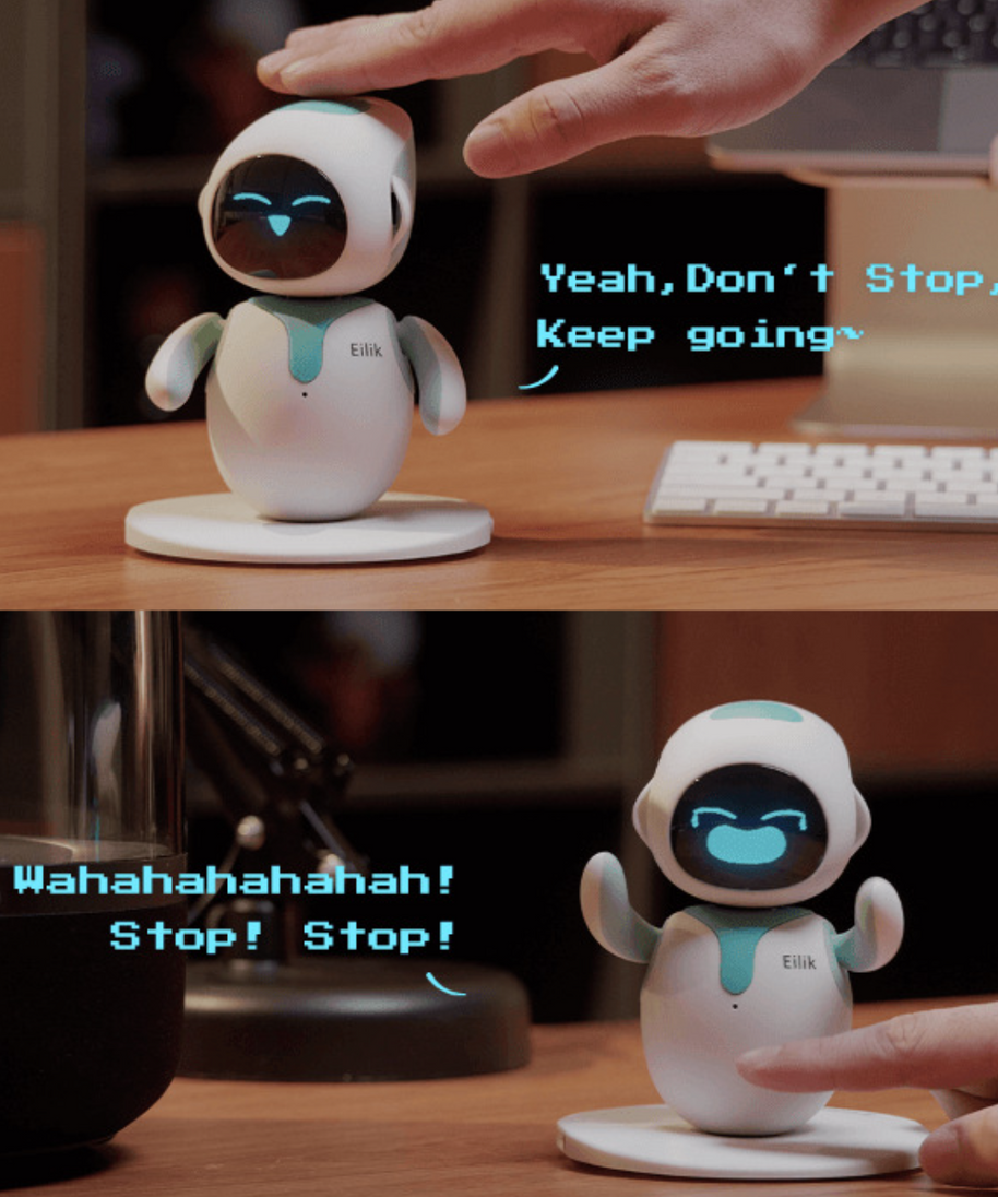 Erik Interactive Robot Toy – Touch & Somatosensory Control for Kids