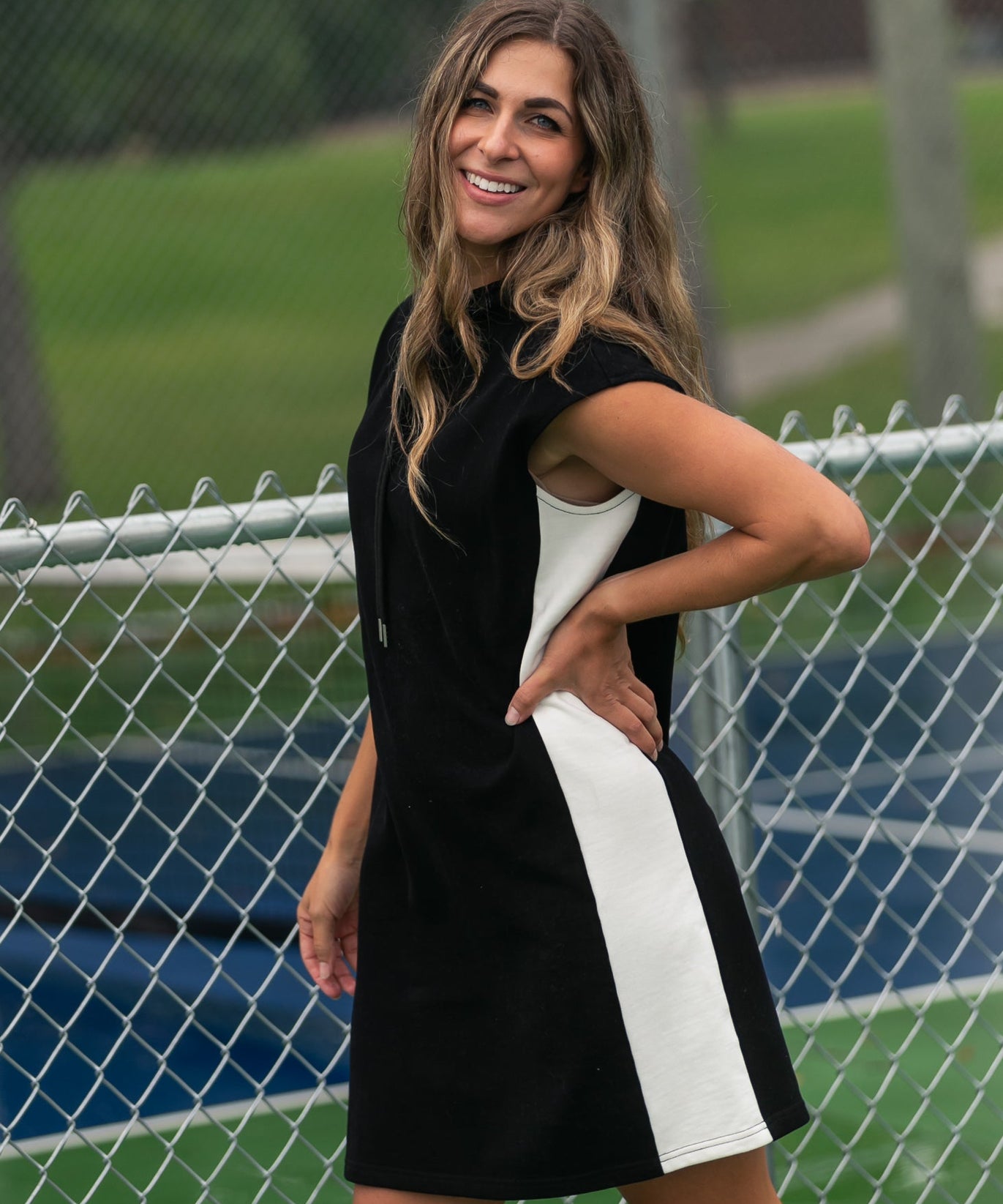 Asher Hooded Sweatshirt Dress - FINAL SALE