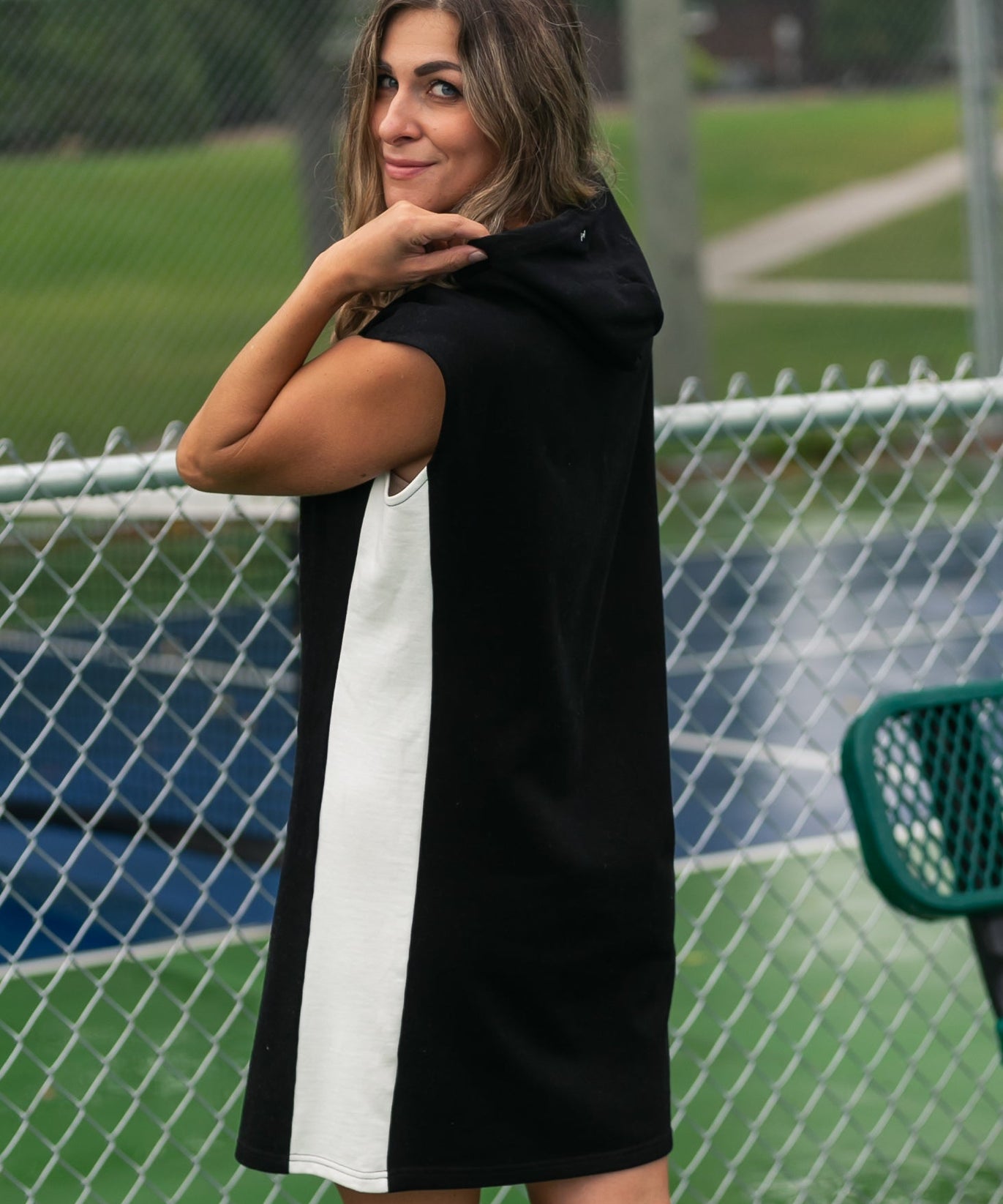 Asher Hooded Sweatshirt Dress - FINAL SALE
