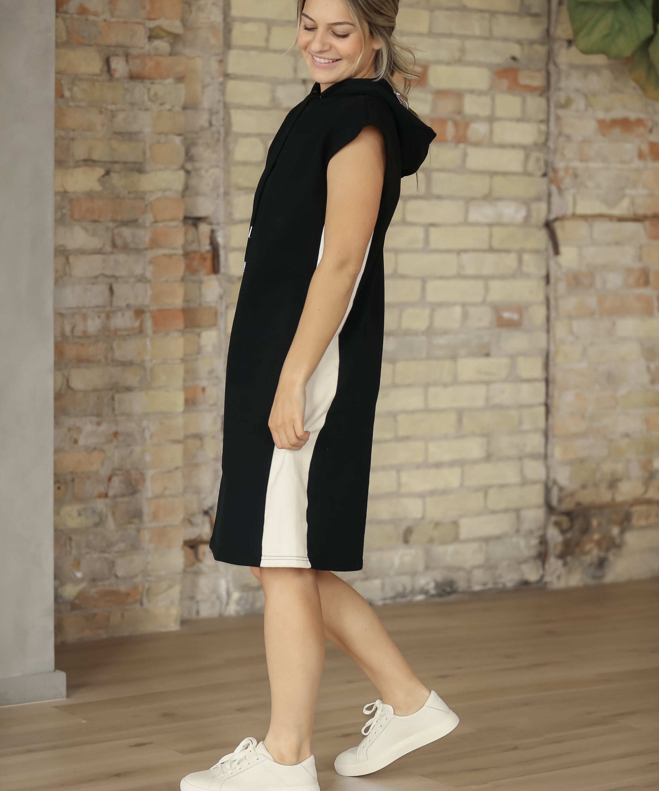 Asher Hooded Sweatshirt Dress - FINAL SALE