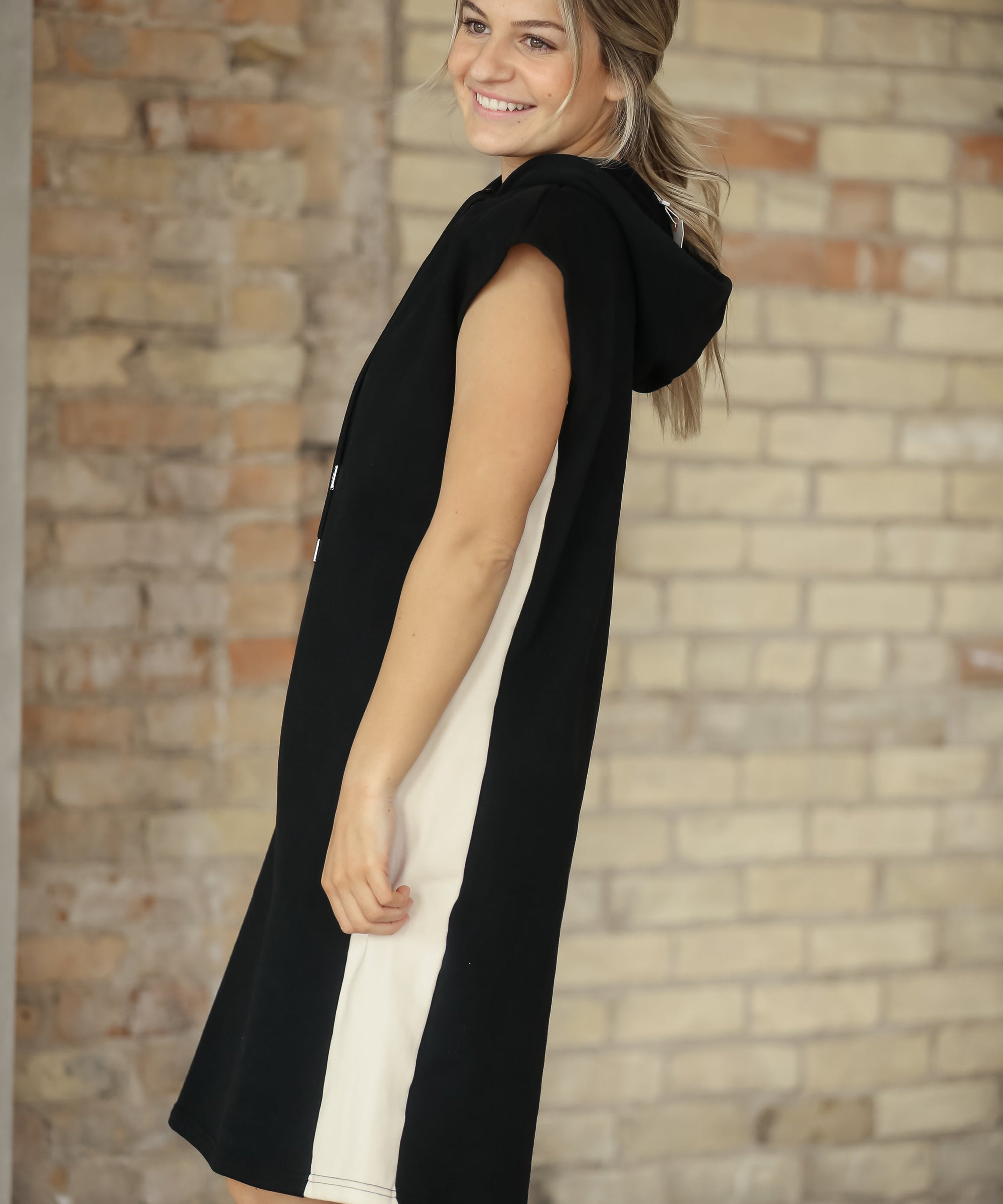 Asher Hooded Sweatshirt Dress - FINAL SALE