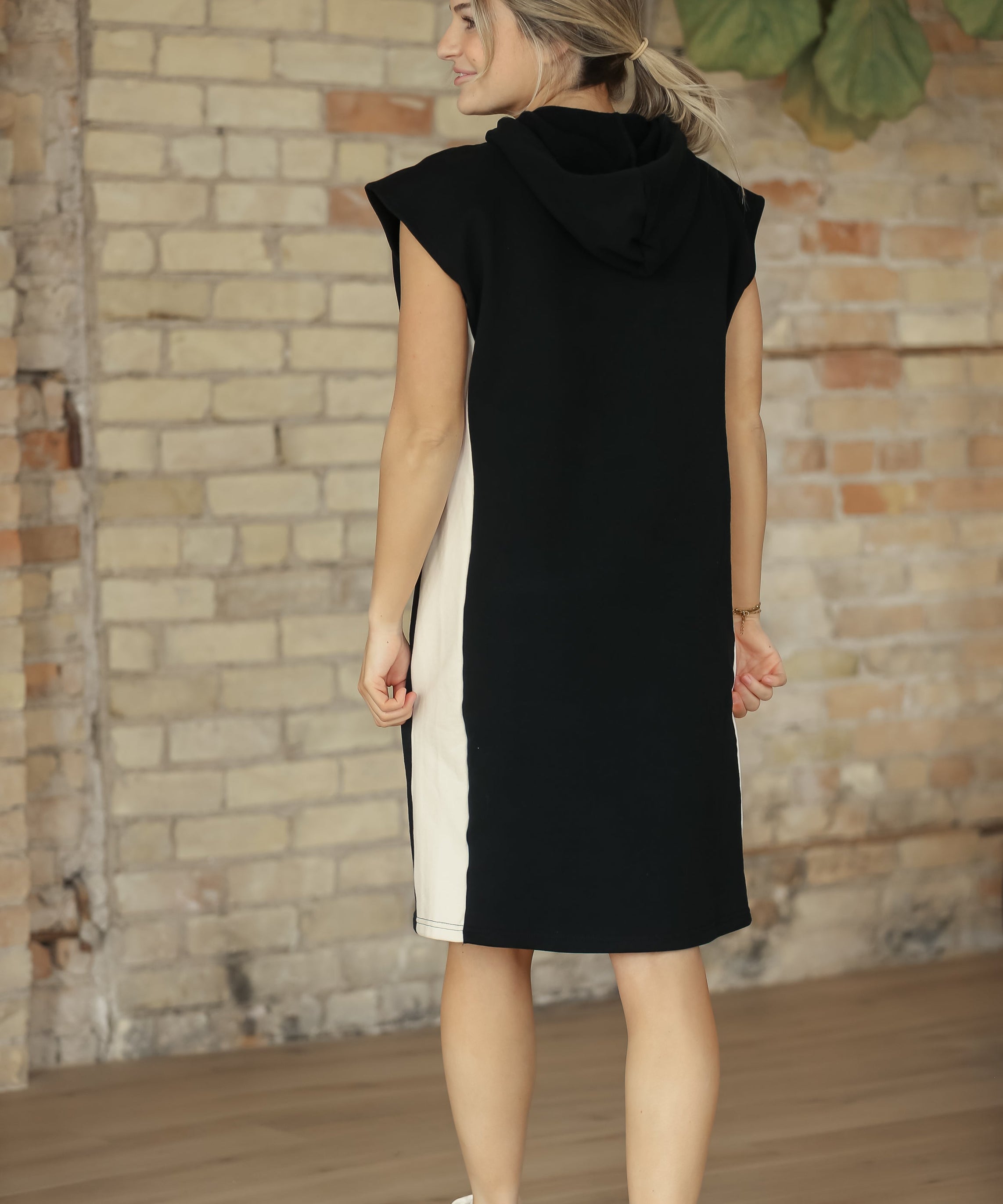 Asher Hooded Sweatshirt Dress - FINAL SALE