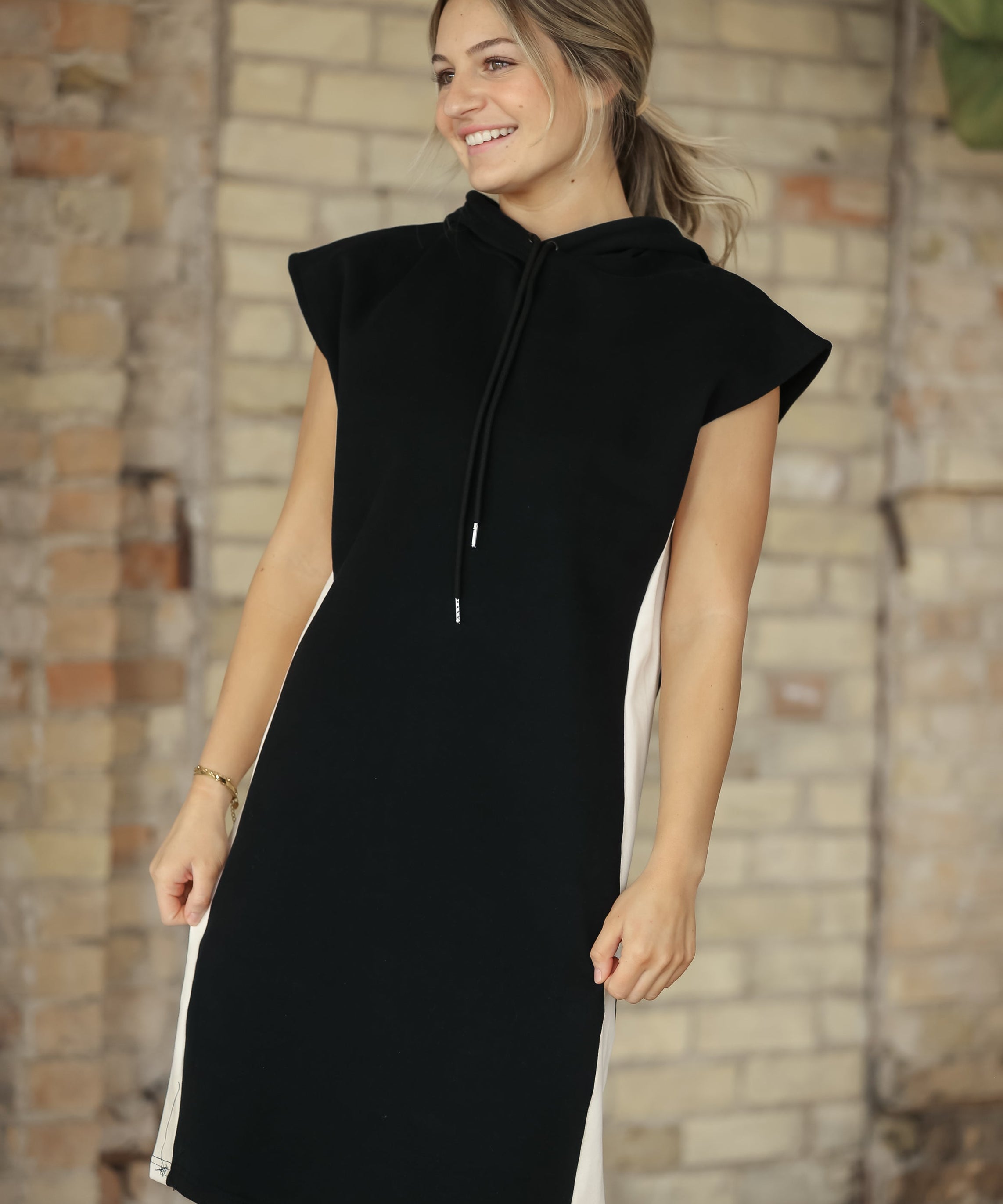 Asher Hooded Sweatshirt Dress - FINAL SALE