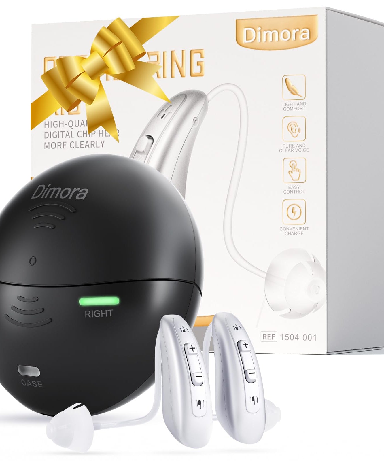 Dimora Rechargeable BTE Hearing Aid for Adults