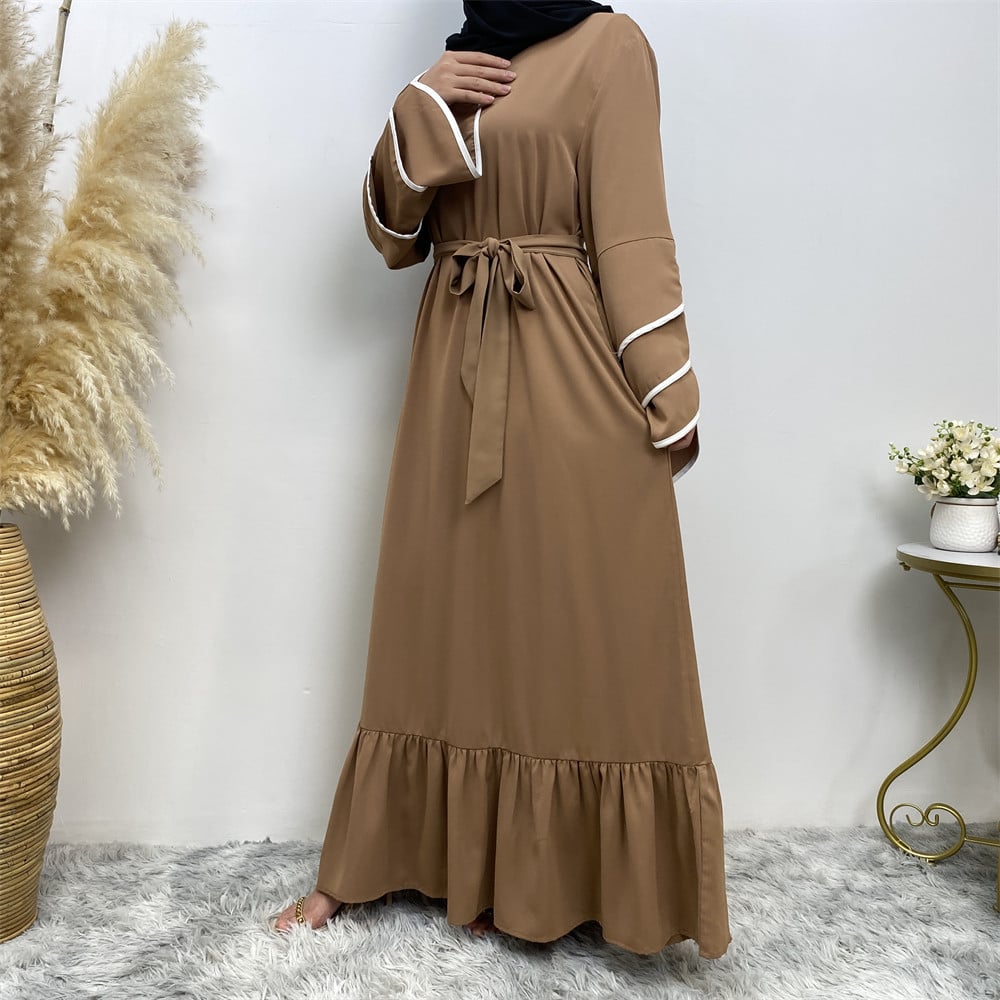 Muslim Fashion Dress for Women at Hem