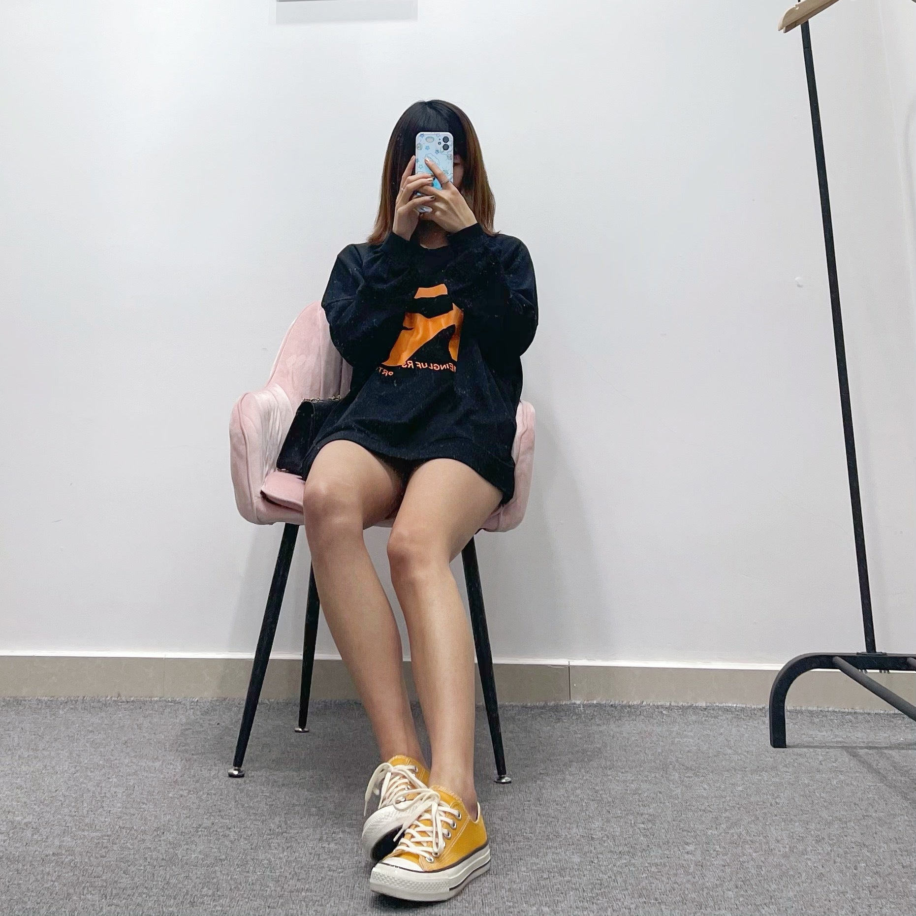 Korean Style Loose Thin Lazy Top