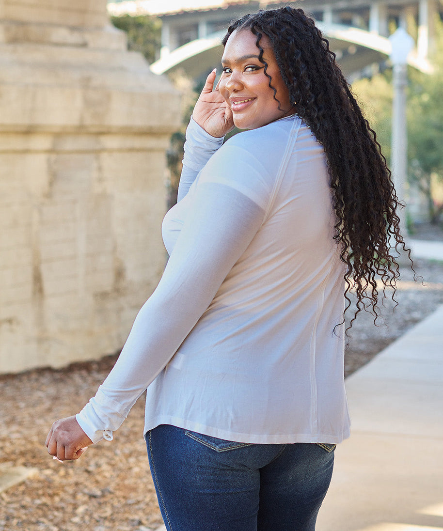 Basic Bae Full Size Round Neck Long Sleeve T-Shirt