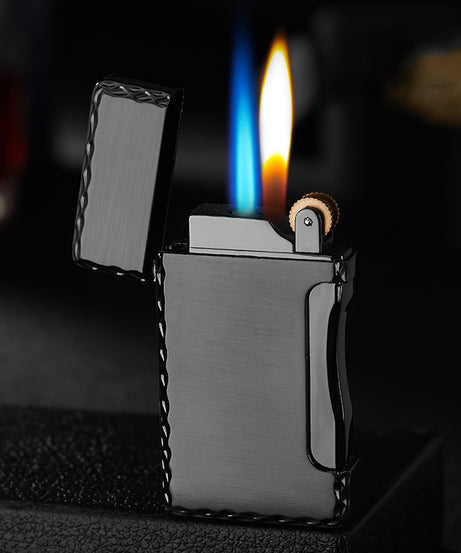 Personalized Double Flame Rechargeable Metal Lighter