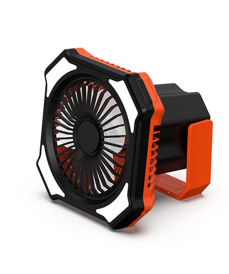 Portable Camping Fan and Lantern with Power Bank