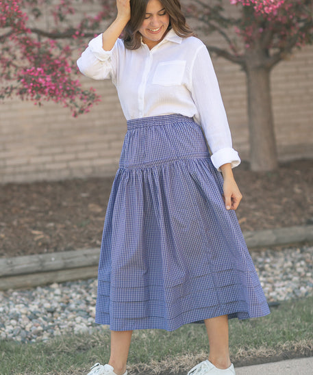 Bailey Cotton Gauze Button Down Top