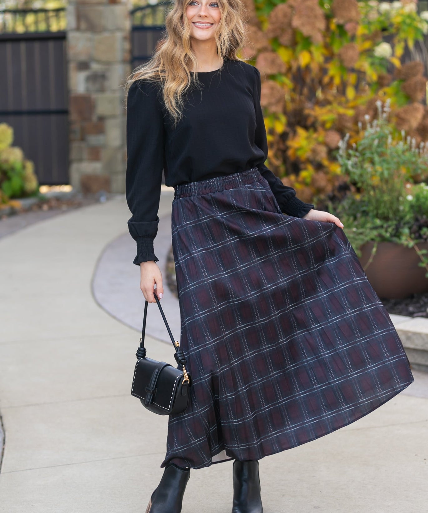 Blake Cinched Sleeve Blouse