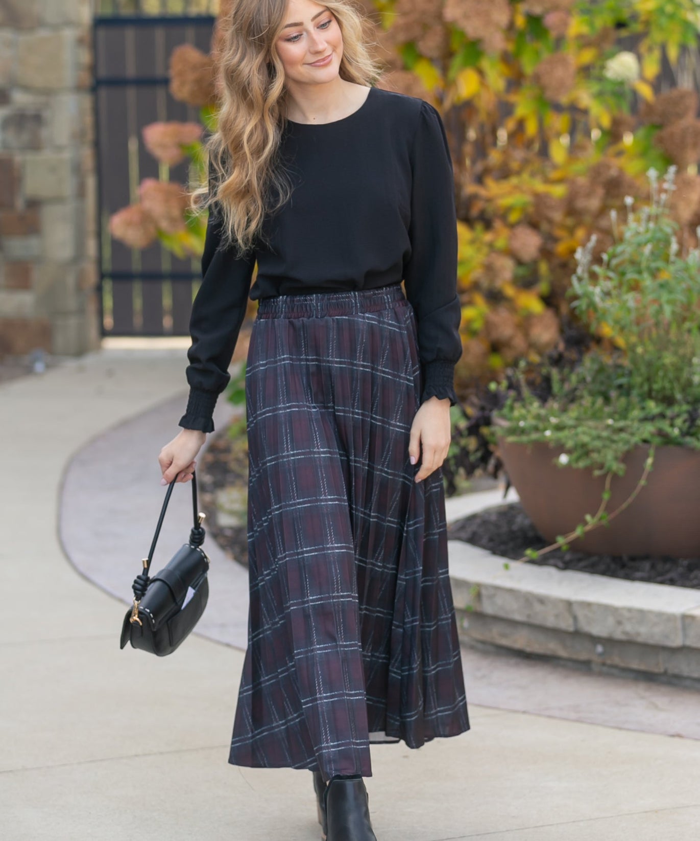 Blake Cinched Sleeve Blouse