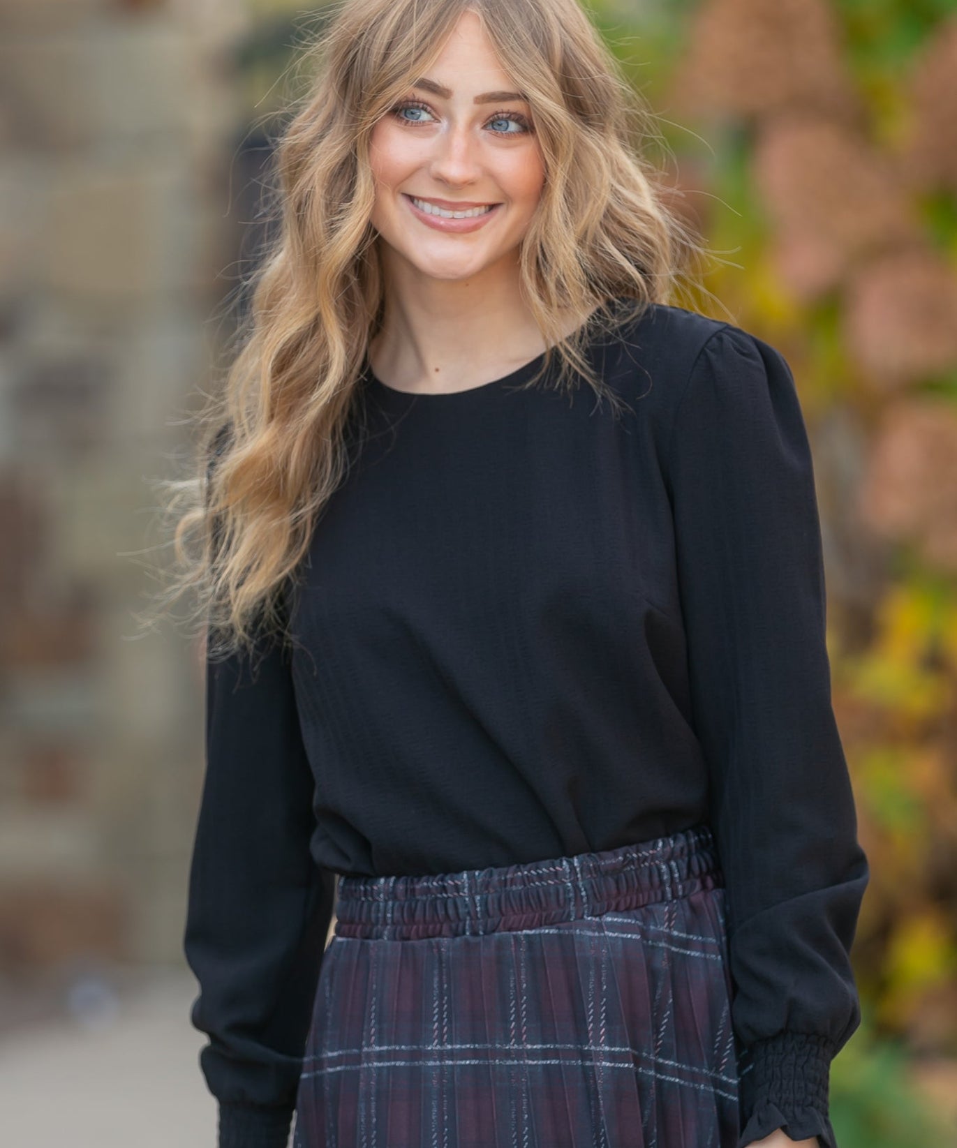 Blake Cinched Sleeve Blouse