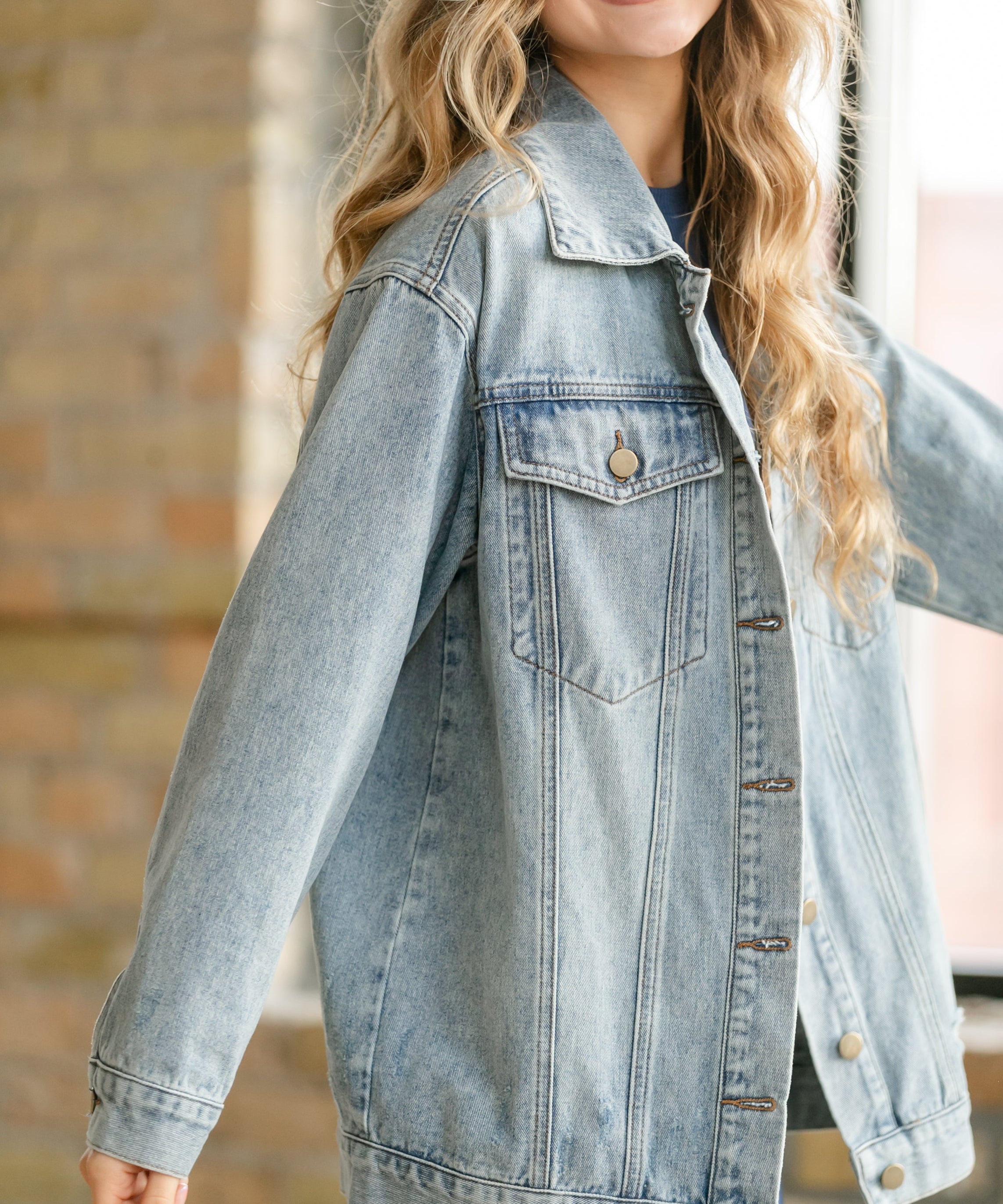 Brinx Oversized Denim Jacket