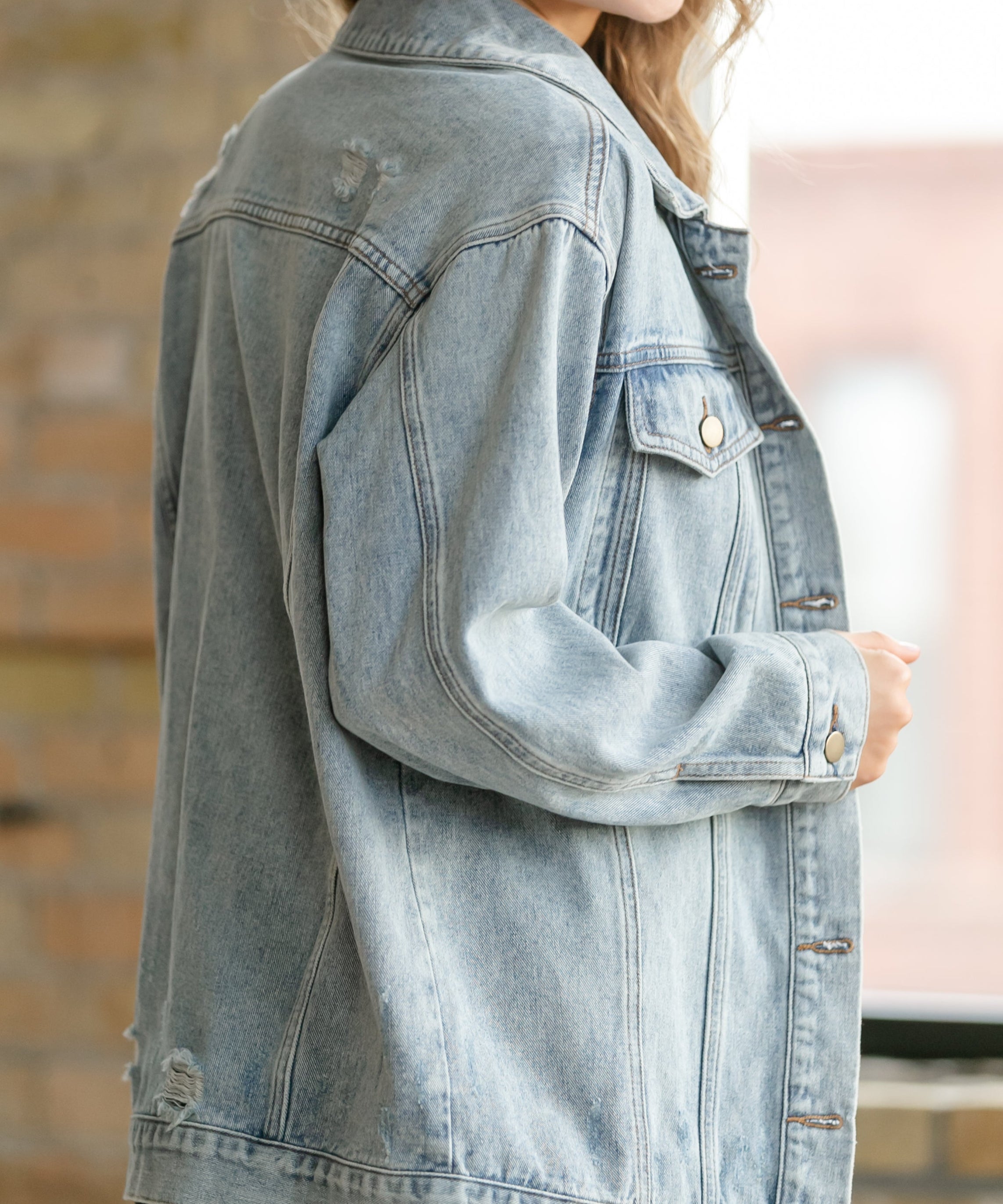 Brinx Oversized Denim Jacket