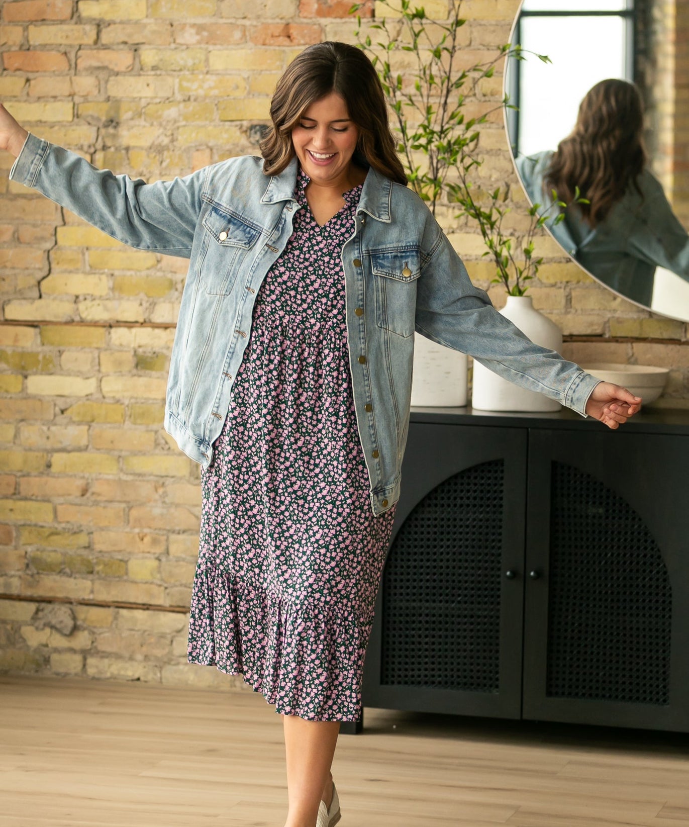 Brinx Oversized Denim Jacket