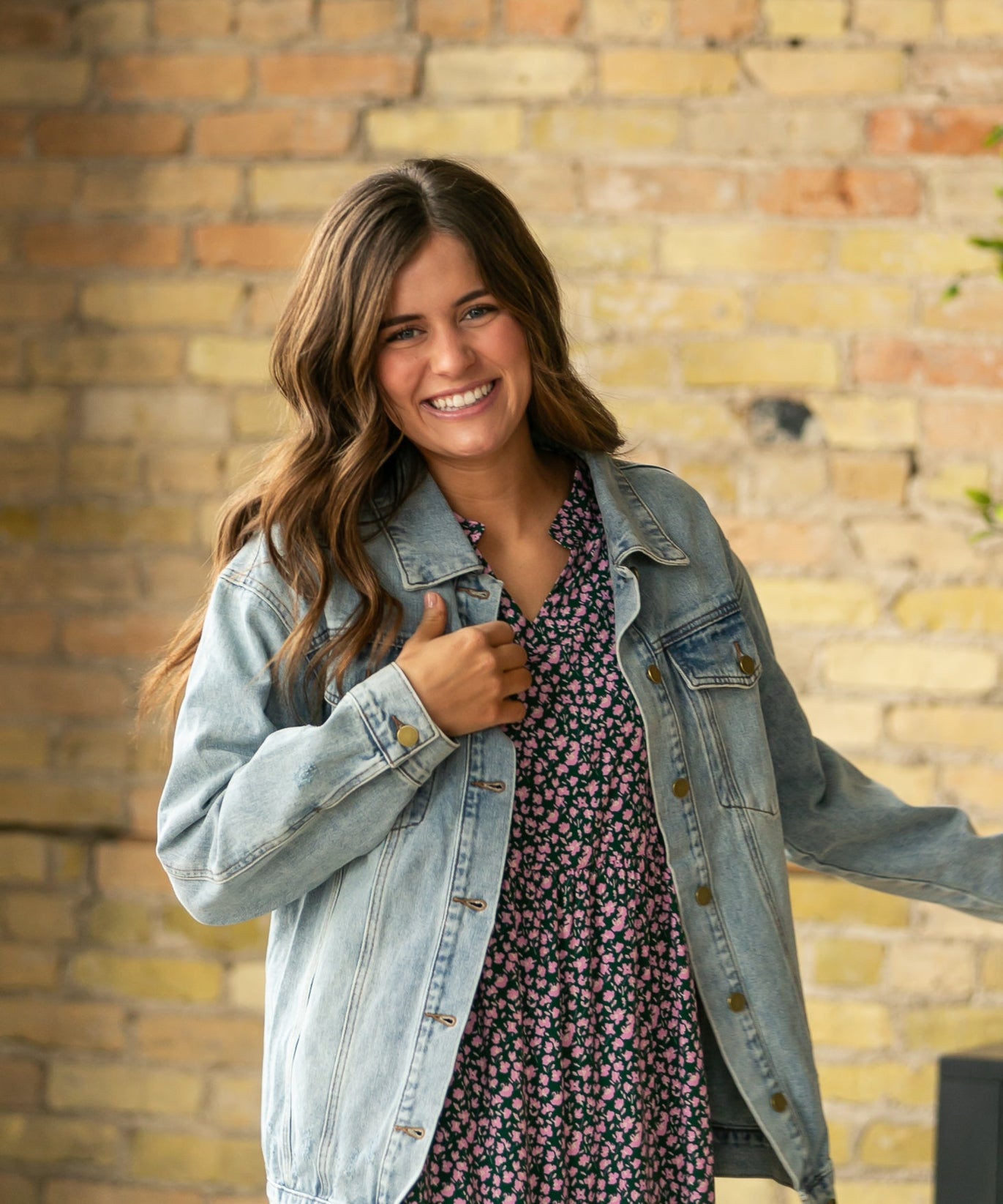 Brinx Oversized Denim Jacket