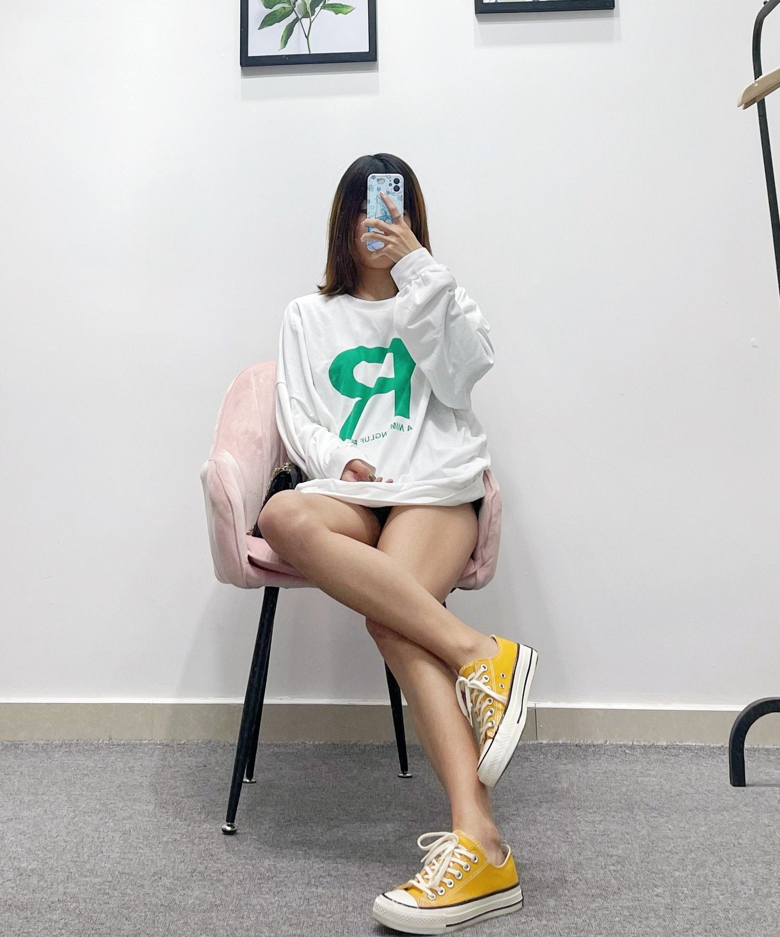 Korean Style Loose Thin Lazy Top
