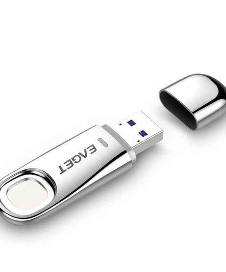 Password Fingerprint Identification Encrypted Computer Metal U Disk