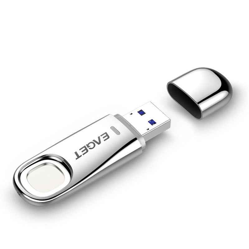 Password Fingerprint Identification Encrypted Computer Metal U Disk