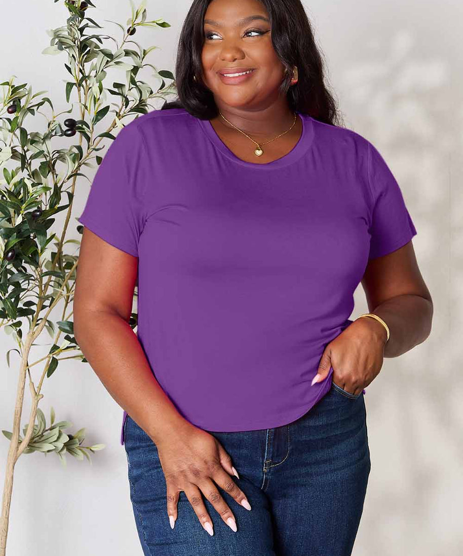 Basic Bae Full Size Round Neck Short Sleeve T-Shirt