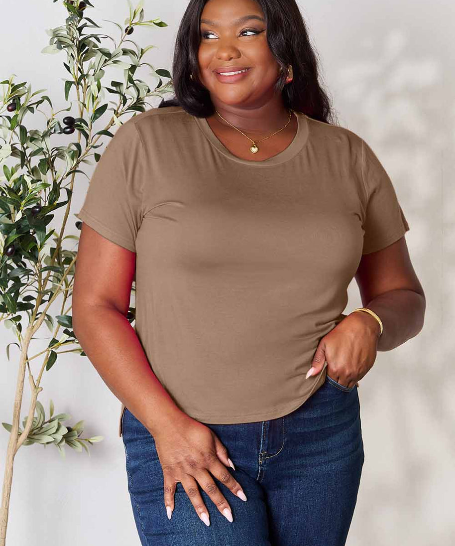 Basic Bae Full Size Round Neck Short Sleeve T-Shirt