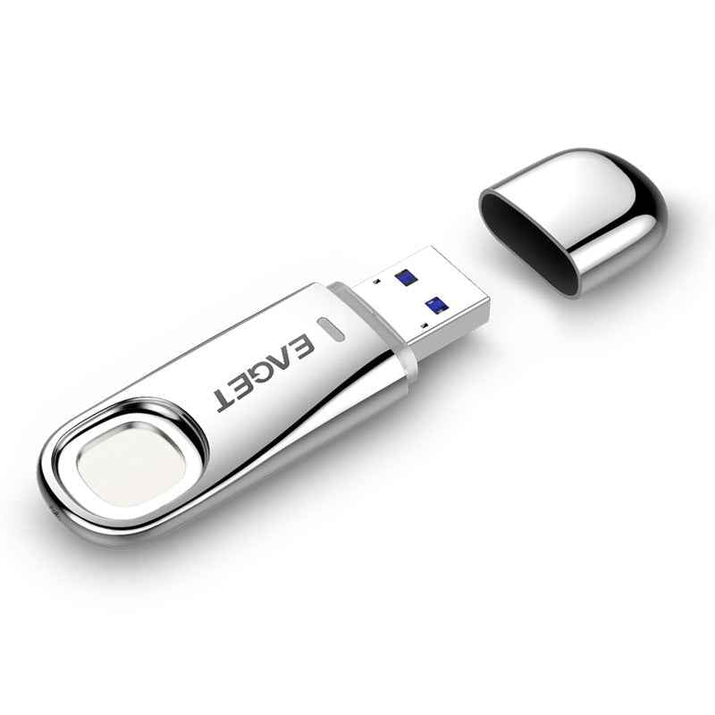 Password Fingerprint Identification Encrypted Computer Metal U Disk