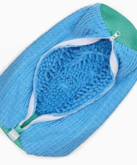 Sac de lavage rembourré en filet pour chaussures, protection pour machine à laver