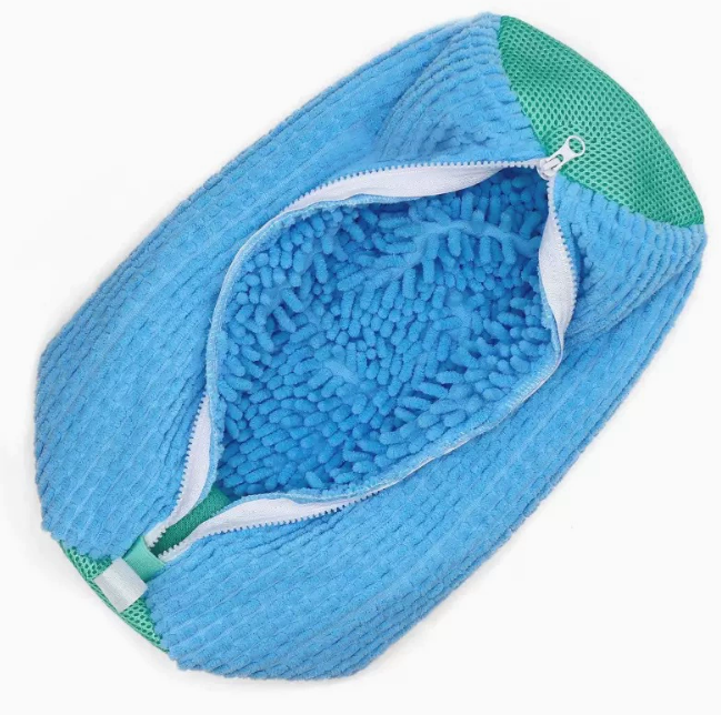 Sac de lavage rembourré en filet pour chaussures, protection pour machine à laver