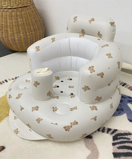 Inflatable Baby Chair for Dining & Bath