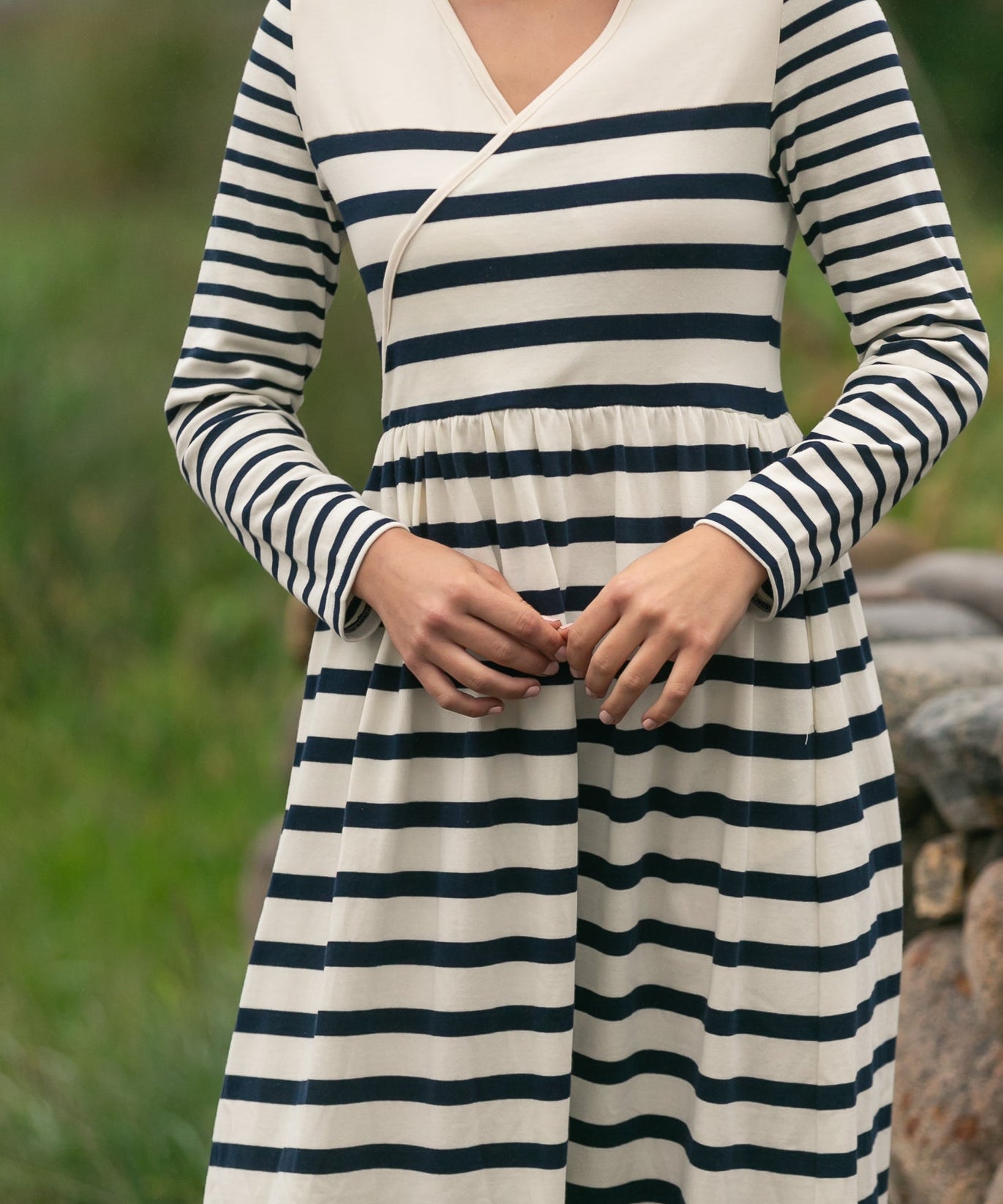 Celeste Striped Knit Maxi Dress - FINAL SALE