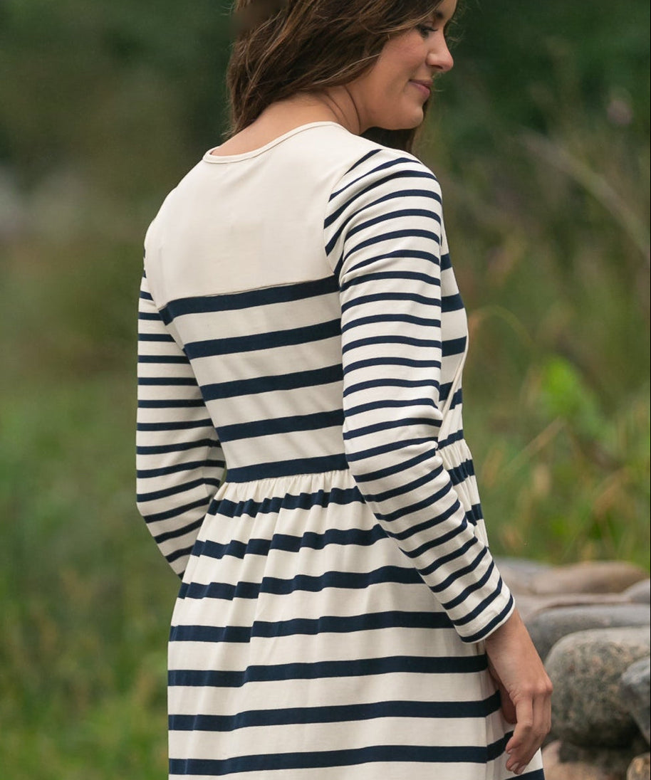 Celeste Striped Knit Maxi Dress - FINAL SALE