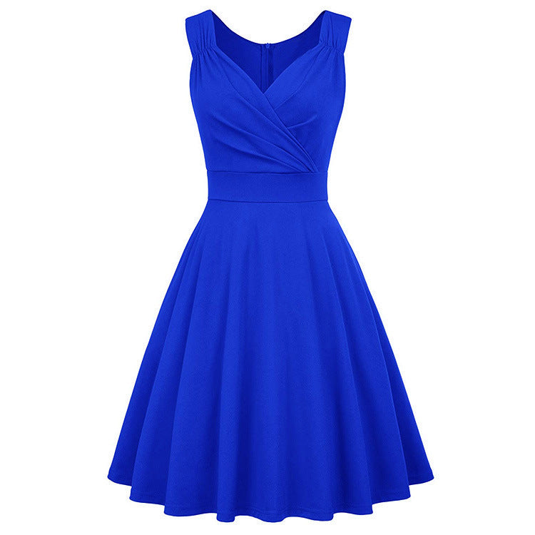 Vintage Hepburn Style Cocktail Dress Plus Size