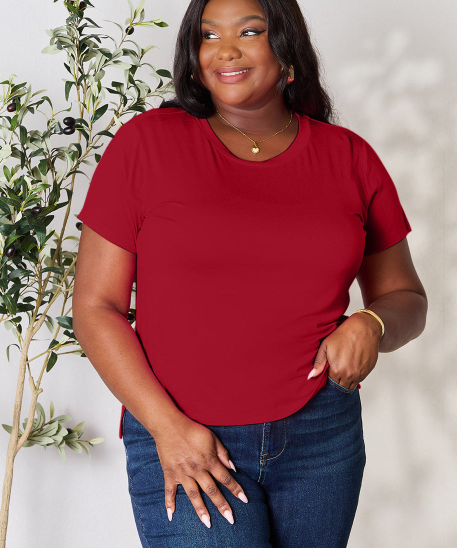 Basic Bae Full Size Round Neck Short Sleeve T-Shirt