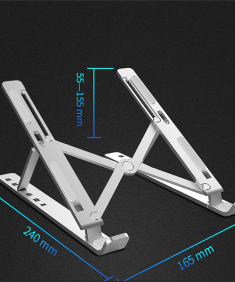 Adjustable Aluminum Laptop Stand with Six Heights