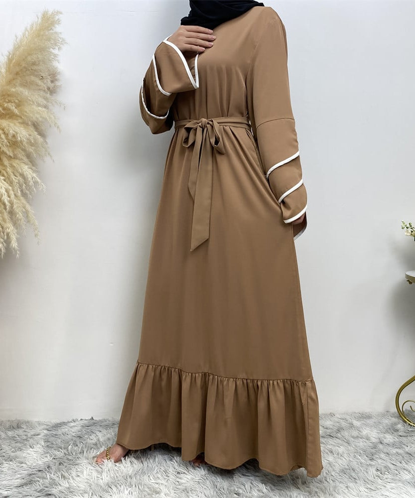 Muslim Fashion Dress for Women at Hem