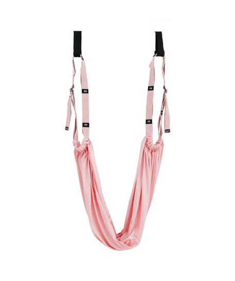 Sangle de yoga extensible – Sangle en coton pour l'entraînement de la souplesse en yoga, danse et grand écart
