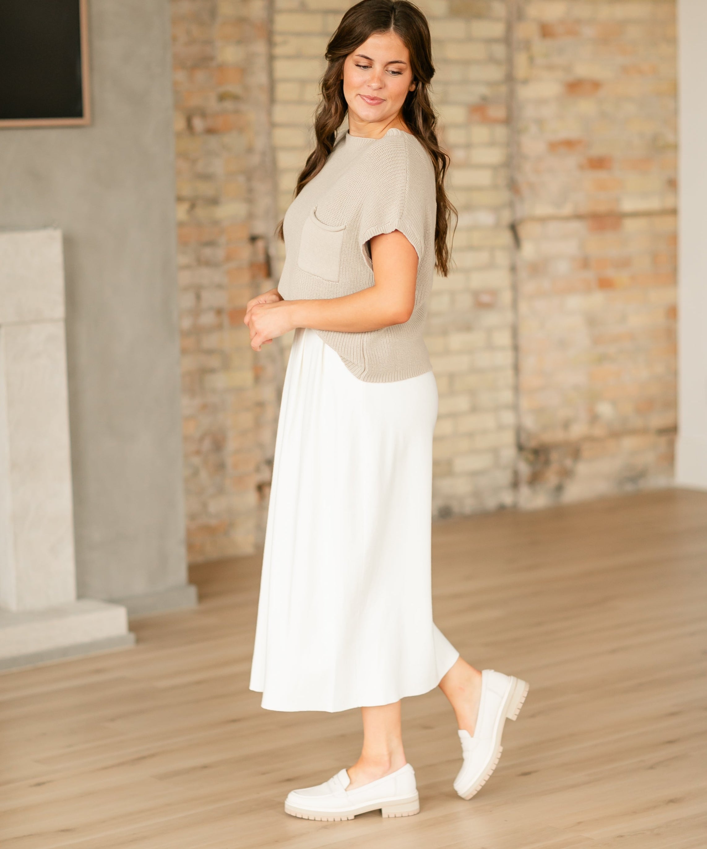 Danya Knit Sweater Skirt - FINAL SALE