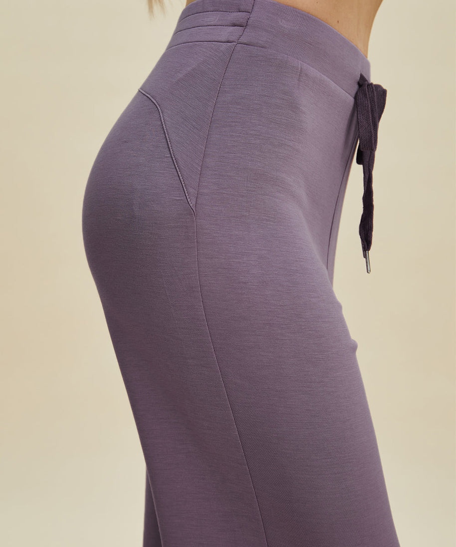 Basic Bae Full Size Air Scuba Drawstring Wide Leg Pants