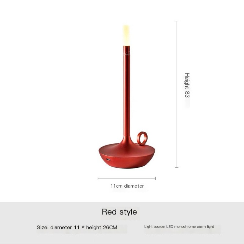 Chic LED Vintage Candle Table Lamp