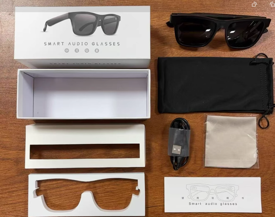Smart Glasses Bluetooth Sunglasses – Wireless Headset Eyewear
