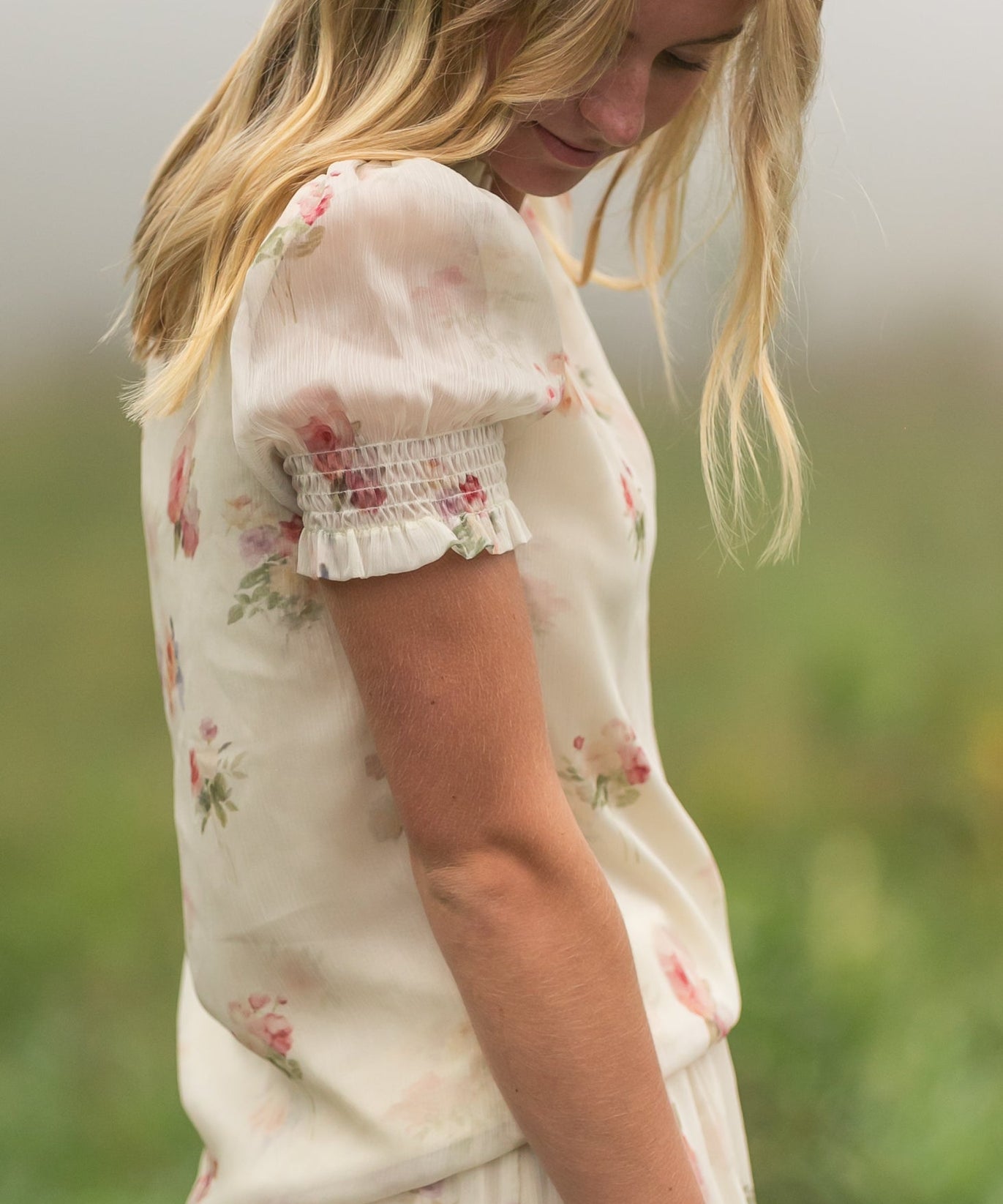 Dempsey Puff Short Sleeve Top - FINAL SALE