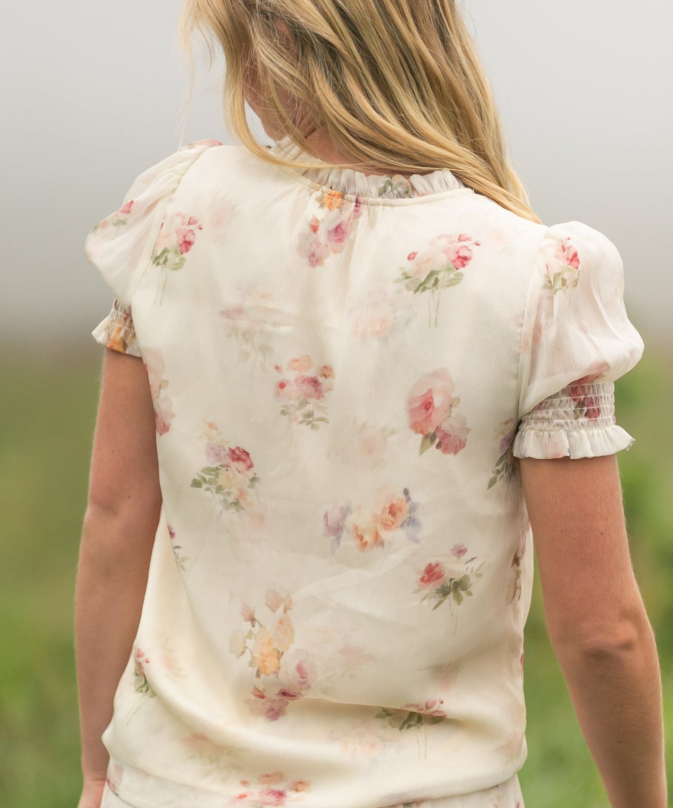 Dempsey Puff Short Sleeve Top - FINAL SALE