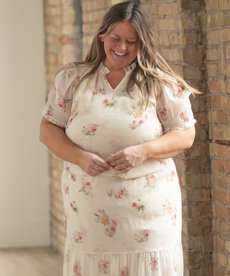 Dempsey Puff Short Sleeve Top - FINAL SALE