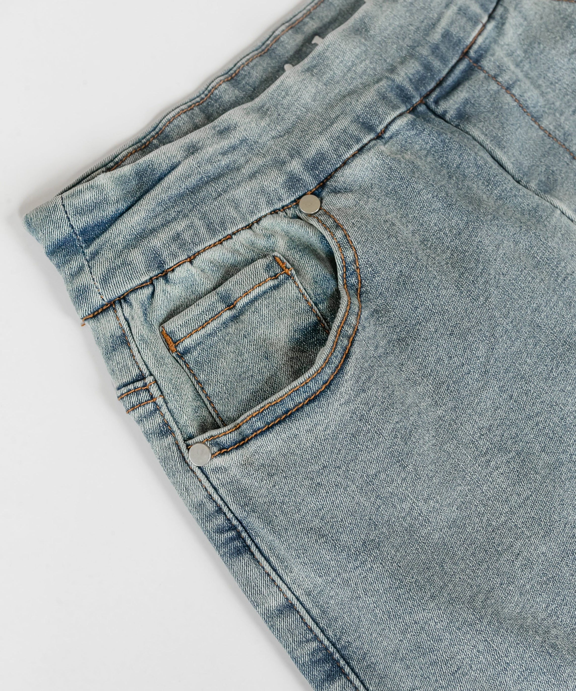 Donna Classic Wash Maxi Denim Skirt