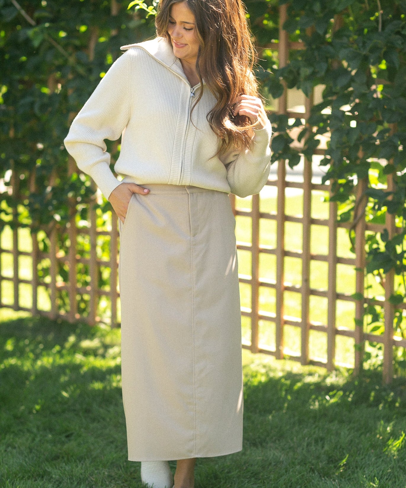 Dylan Midi Trouser Skirt