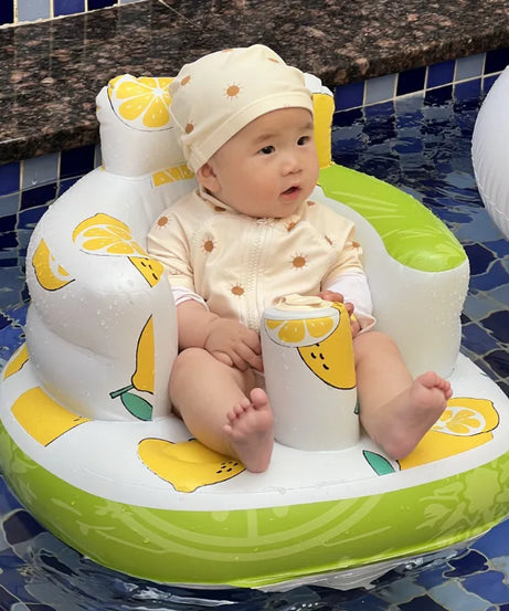 Inflatable Baby Chair for Dining & Bath