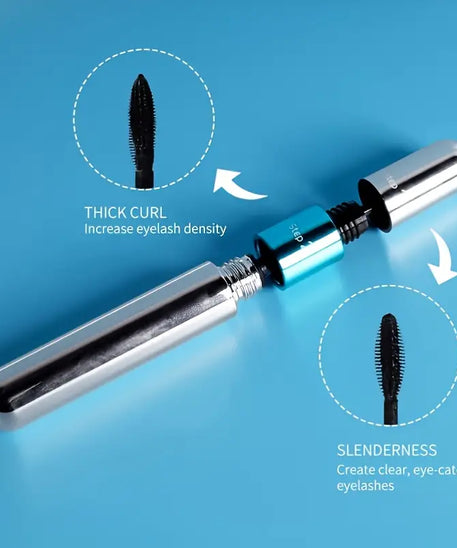 4D Silk Fiber Mascara for Lengthening & Thickening Lashes