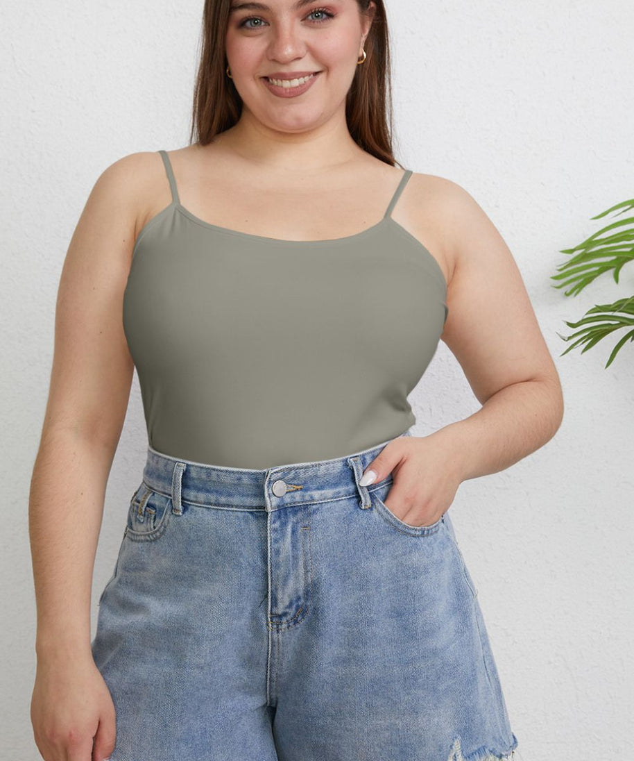 Basic Bae Full Size Round Neck Slim Cami