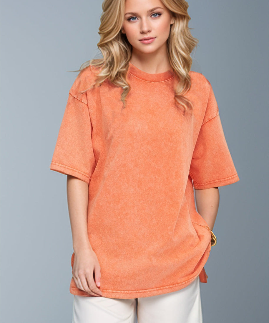Basic Bae Round Neck Half Sleeve T-Shirt